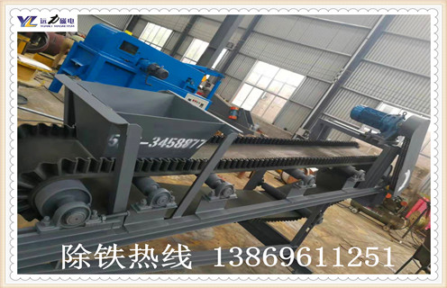 帶式強磁永磁除鐵器工作原理 帶式強磁永磁除鐵器工作原理