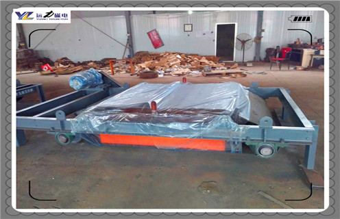 除鐵器，皮帶除鐵器，主運皮帶除鐵器安裝