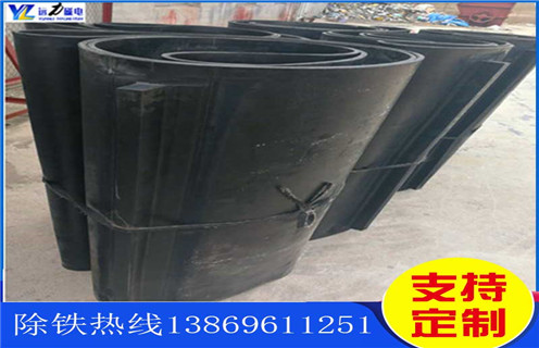 除鐵器皮帶，貴州除鐵器皮帶安裝方法怎么調節_貴州除鐵器皮帶安裝方法跑偏原因及如何調_刮板價格