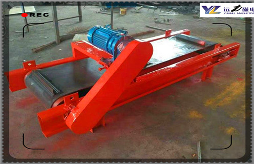 電磁自卸式除鐵器，天津電磁自卸式除鐵器參數_天津電磁自卸式除鐵器參數廠家配件_型號及工作視頻