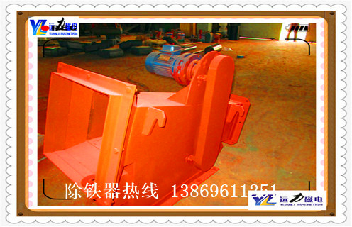 管道式粉料永磁除鐵器，廣東管道式粉料永磁除鐵器價格_遠力廣東管道式粉料永磁除鐵器12000高斯_可定制工作原理_安裝示意圖