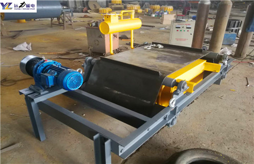 電磁自卸式除鐵器，遼寧電磁自卸式除鐵器懸掛式_遼寧電磁自卸式除鐵器懸掛式廠家配件_型號及工作視頻