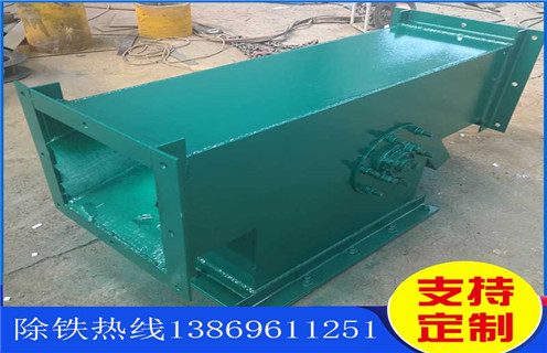 管道式粉料永磁除鐵器，河南管道式粉料永磁除鐵器_河南管道式粉料永磁除鐵器的優缺點安裝示意圖型12000高斯_工作原理 