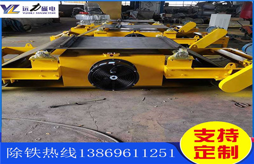 風冷電磁自卸除鐵器，江西風冷自卸式電磁除鐵器_選型_江西風冷自卸式電磁除鐵器工作原理公司多少錢參數_生產價格