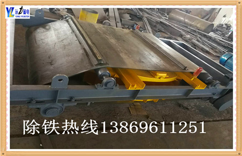 電磁自卸式除鐵器，臨朐電磁自卸式除鐵器公司_臨朐電磁自卸式除鐵器公司價格保養廠家配件_型號及工作視頻